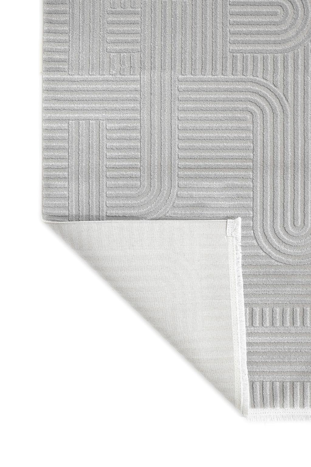 Nova - Wavy Modern Saçaklı Salon Halısı - Görsel 4