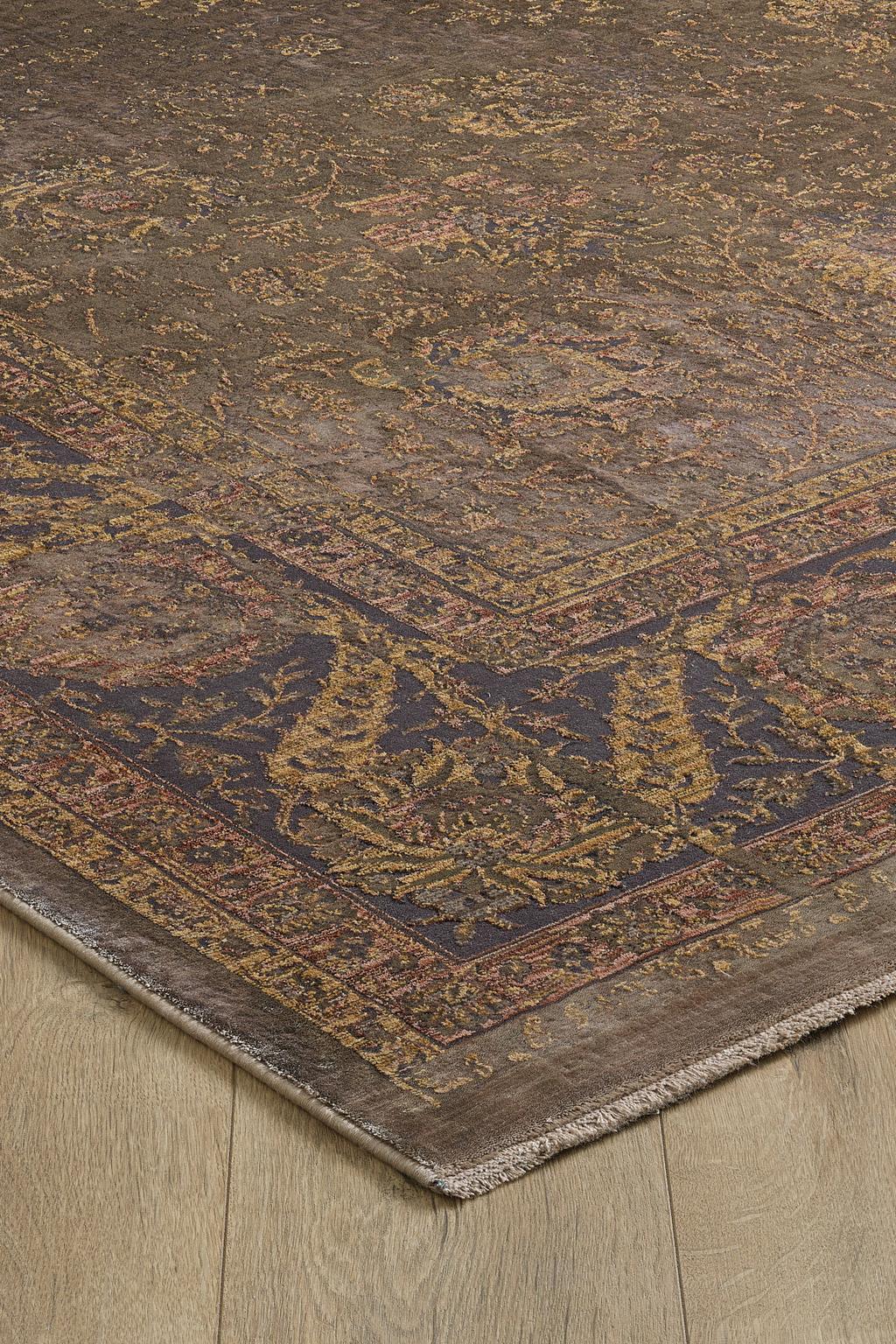Gordion - Brunus Kendinden Saçaklı Modern Halı - Görsel 3