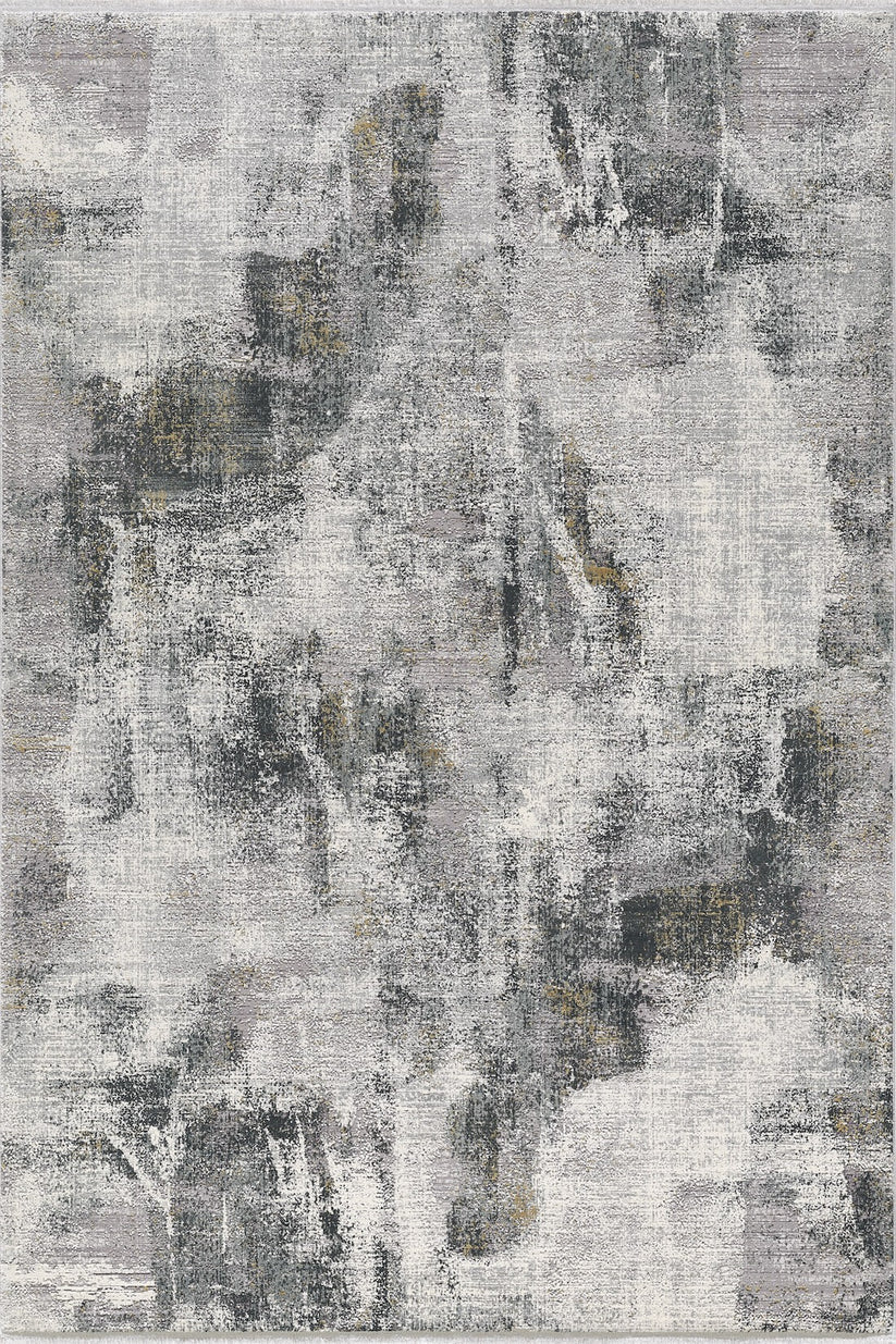 Chromatic Flair Contemporary Halı - Kömür - M660A
