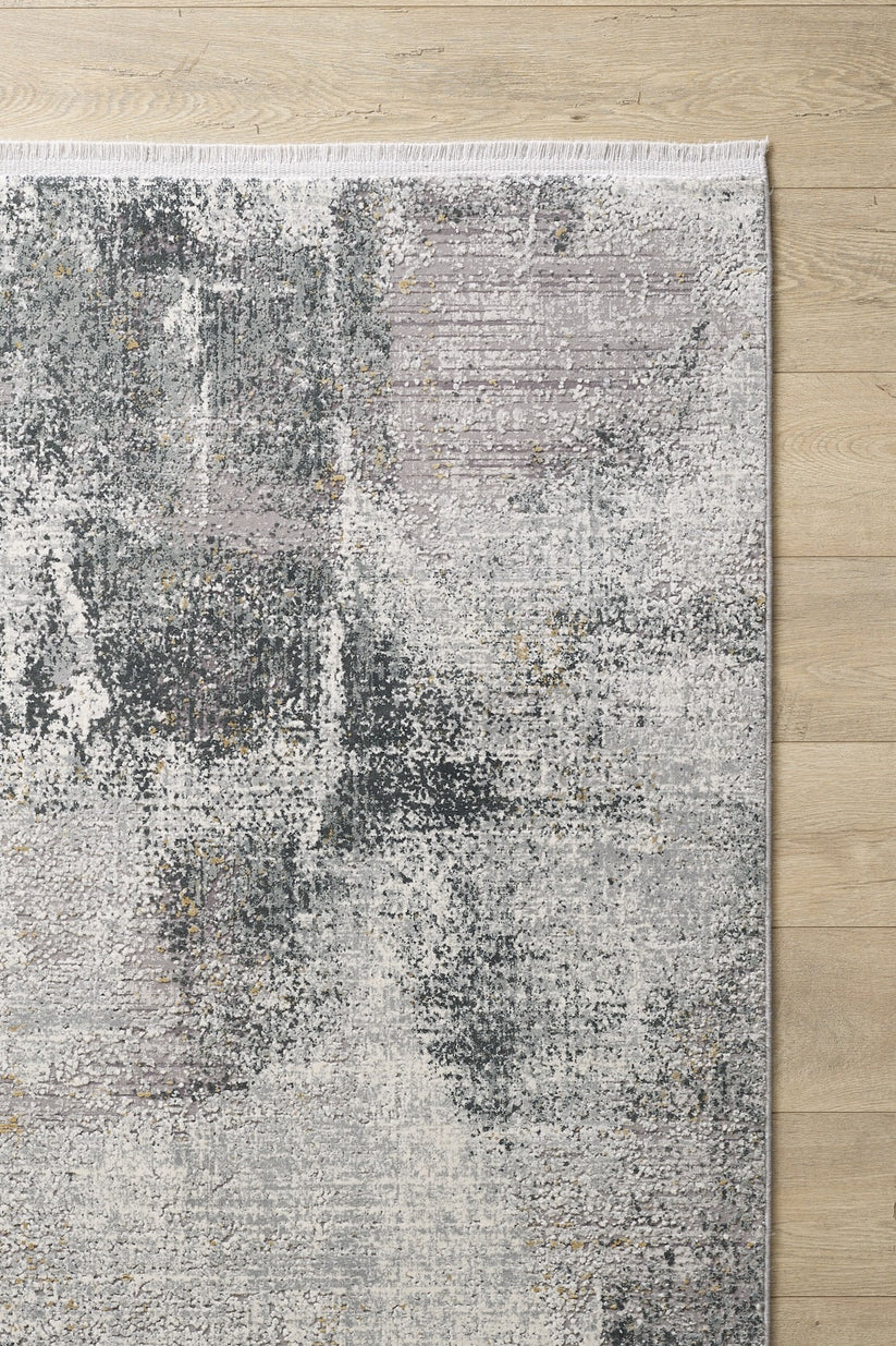 Chromatic Flair Contemporary Halı - Kömür - M660A - Görsel 2