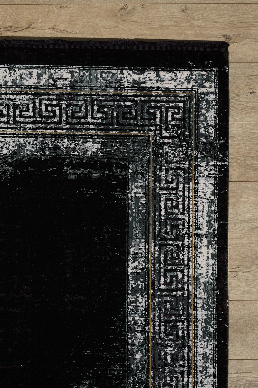 Eternal Midnight Siyah Halı - M235H - Görsel 2
