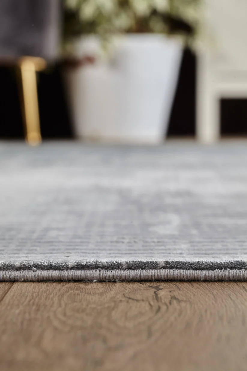 Graphite Grid Contemporary Halı - M511A - Görsel 4