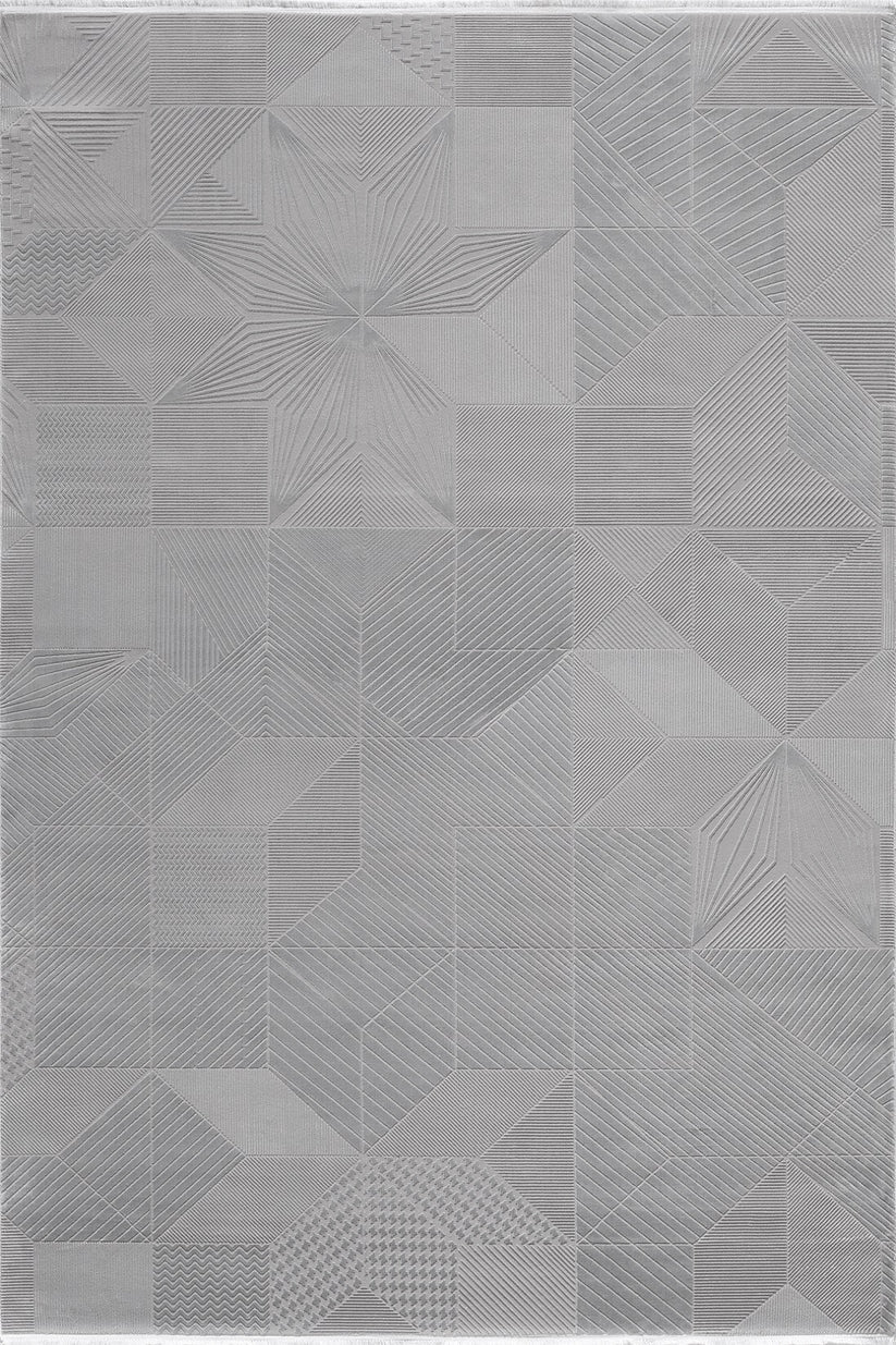 Modern Monochrome Contemporary Halı - M513B