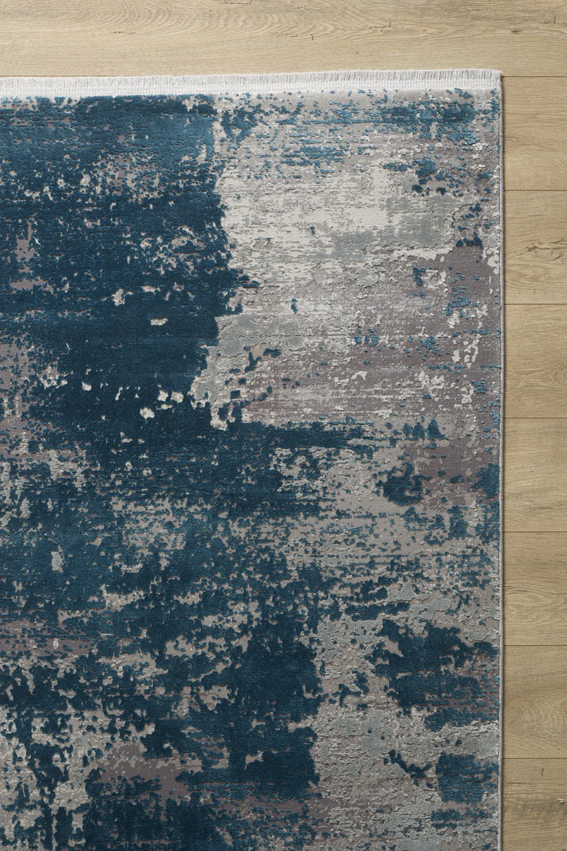 Abstracta Blue Premium Halı - 1004F - Görsel 2