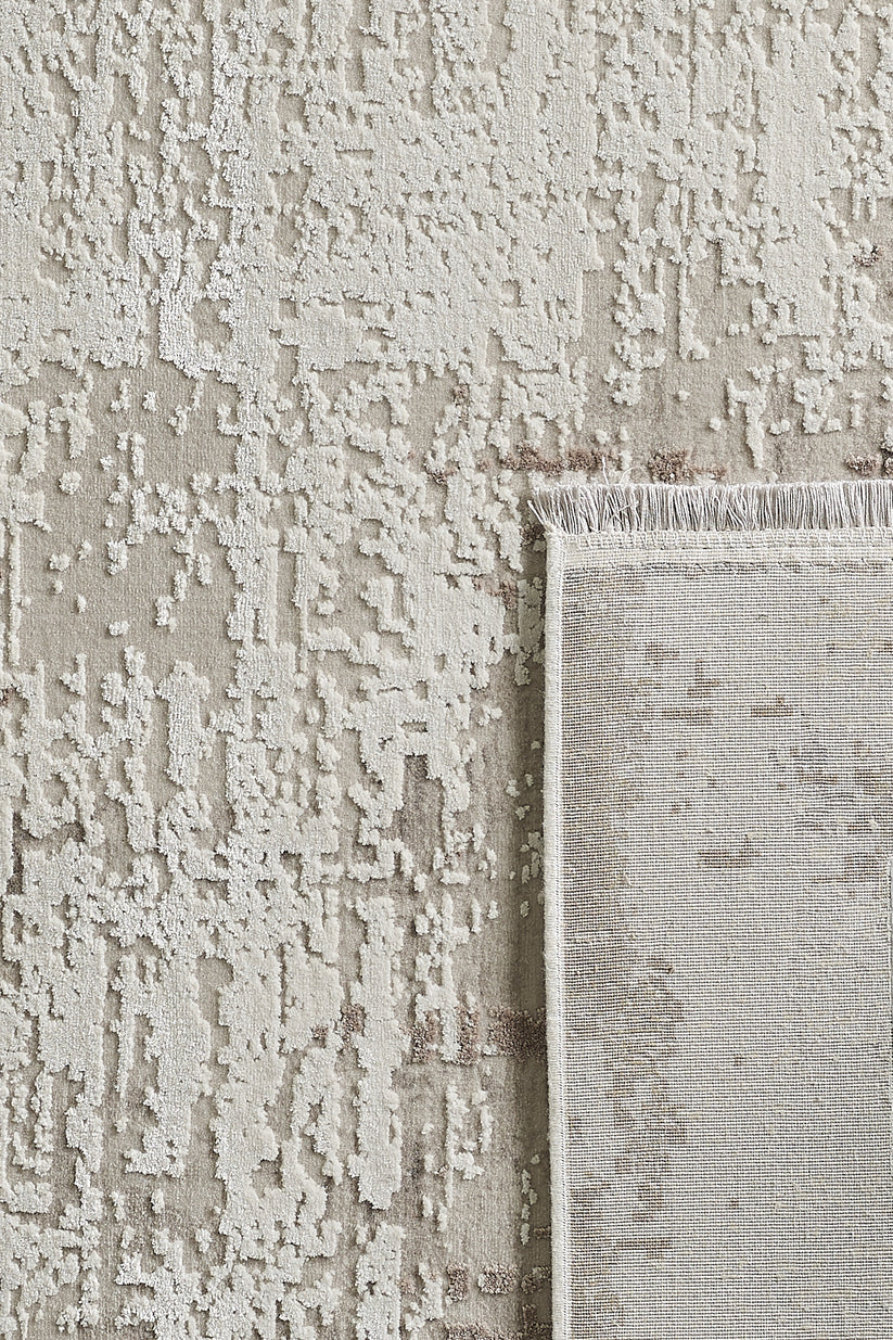 Subtle Beige Echoes Soyut Desenli Halı - NV004 - Görsel 4