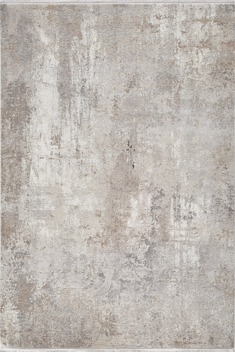 Cappuccino Hues Soyut Desenli Halı - NV006