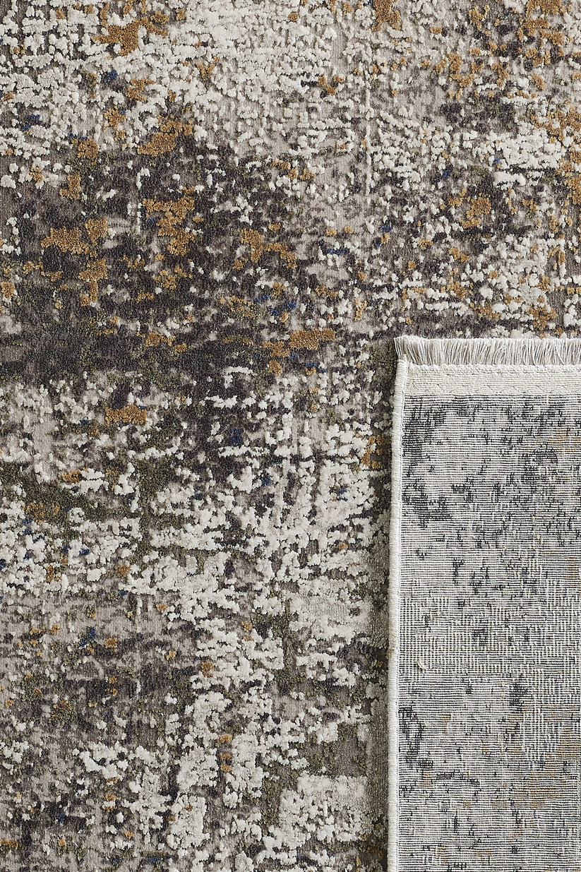 Rustic Brown Palette Soyut Desenli Halı - NV010 - Görsel 4