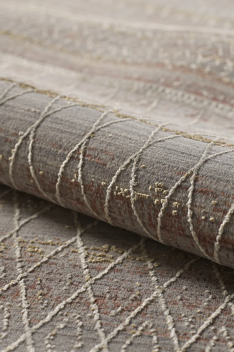 Sunkissed Boho Trellis Halı - M627M - Görsel 3