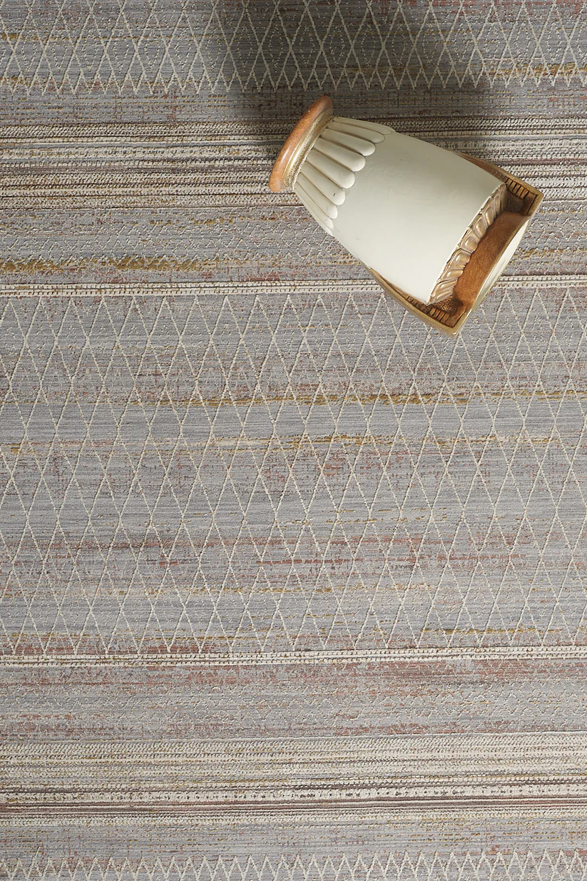 Sunkissed Boho Trellis Halı - M627M - Görsel 2