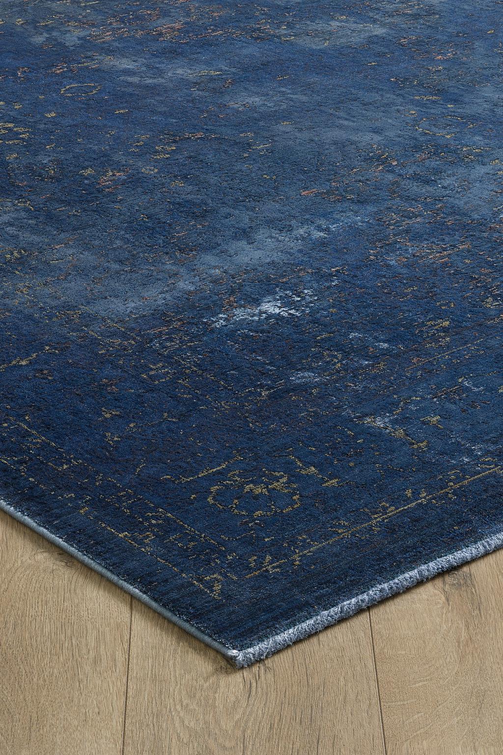 Gordion - Lapis Kendinden Saçaklı Modern Halı - Görsel 3