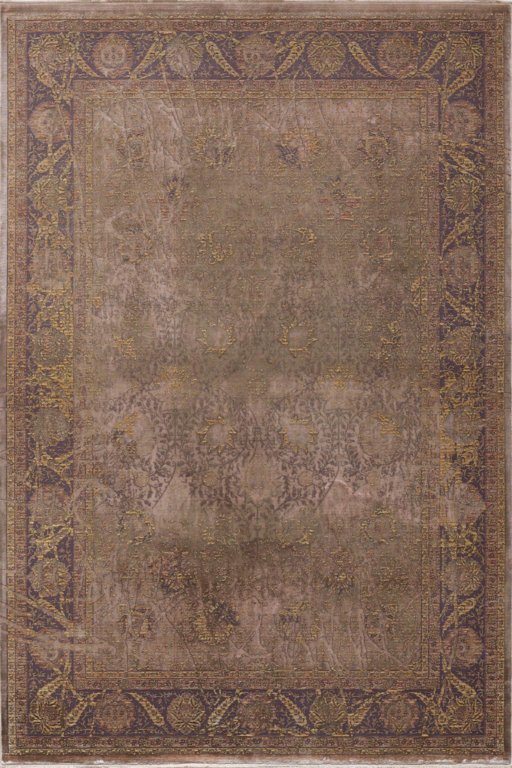 Gordion - Brunus Kendinden Saçaklı Modern Halı