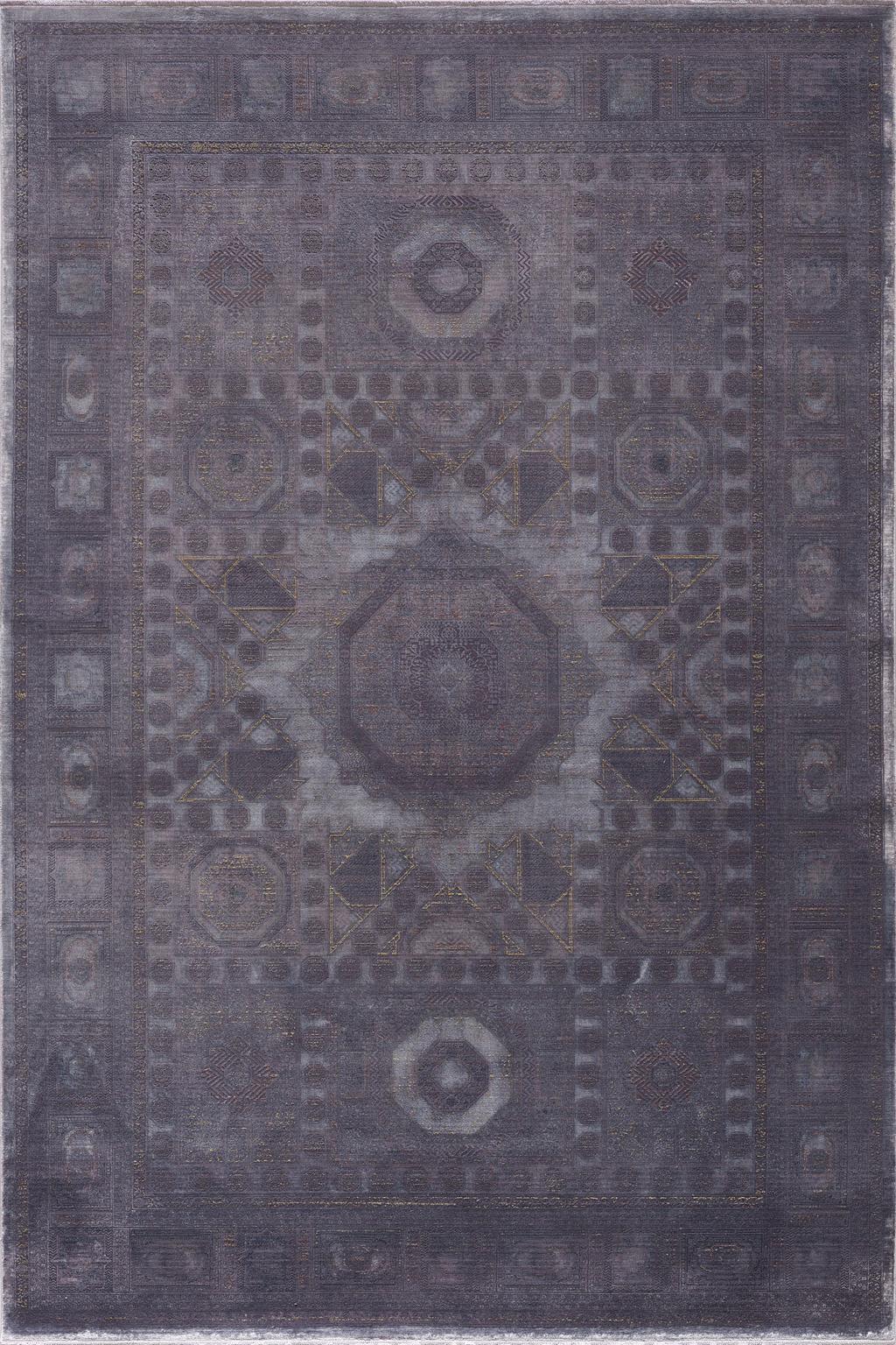 Gordion - Beryl Kendinden Saçaklı Modern Halı
