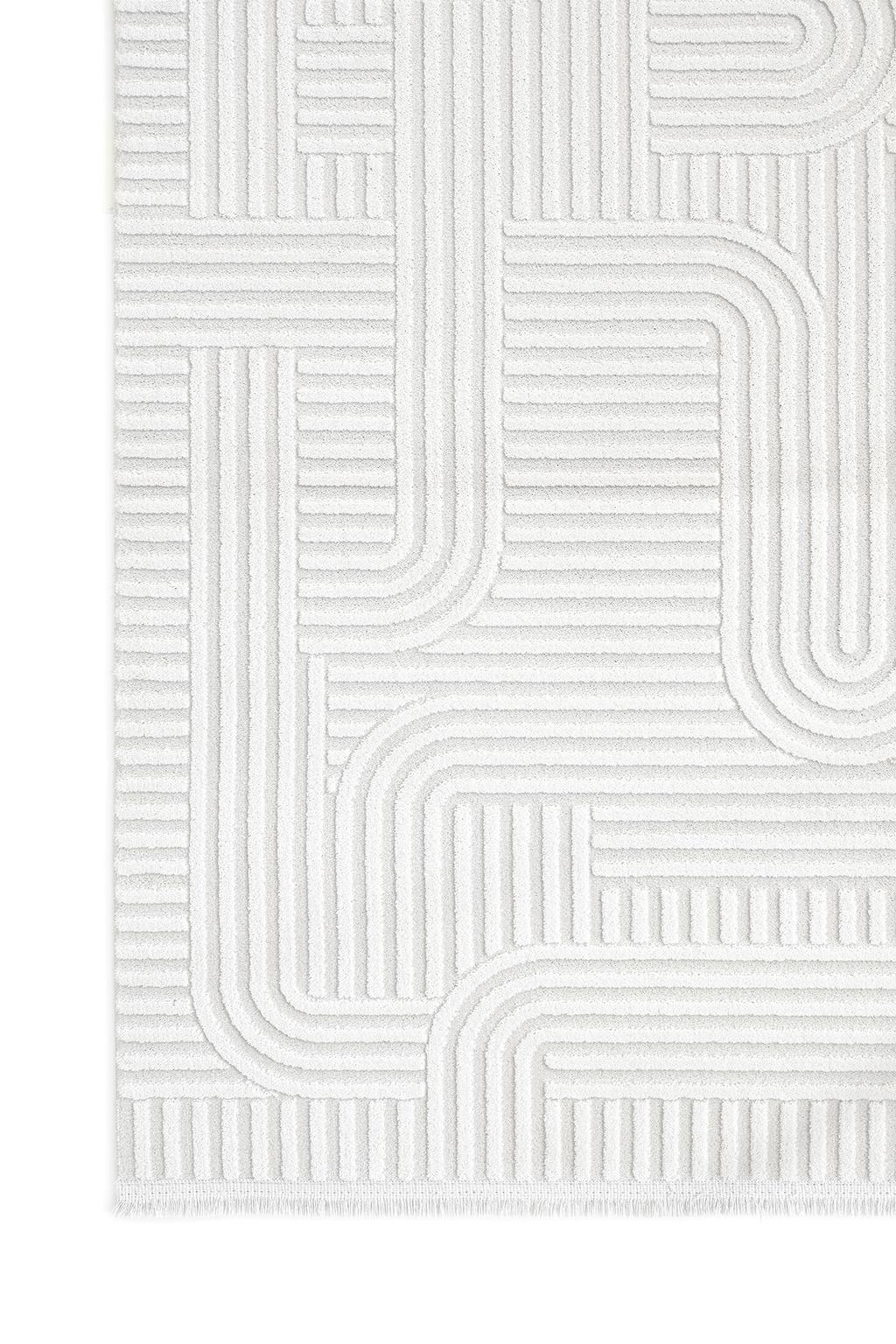 Nova - Maze Modern Saçaklı Salon Halısı - Görsel 2