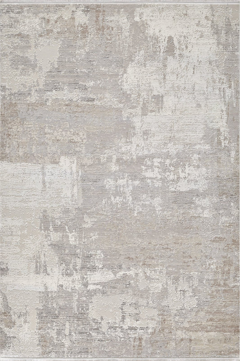 Beige Zen Soyut Halı - NV007